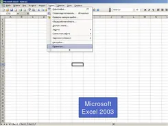 Microsoft Excel 2003